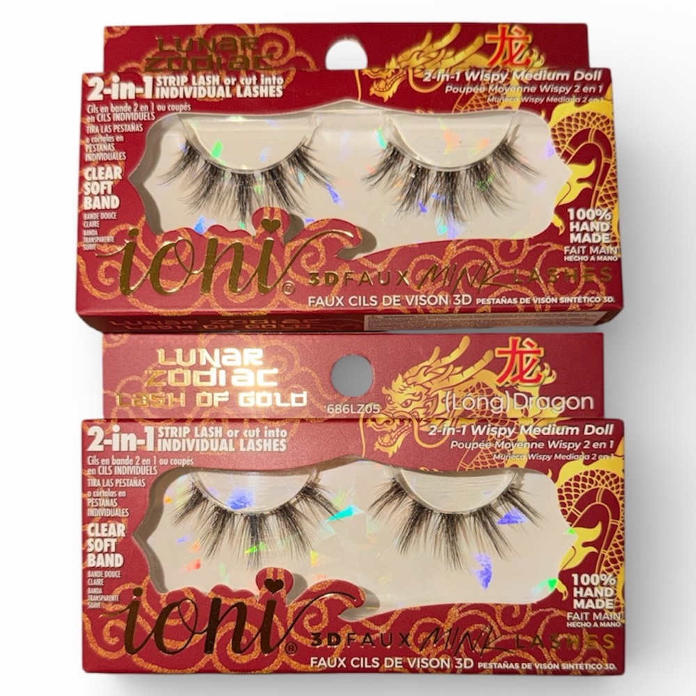 ⭐️ Bundle 5 for $13 • Ioni Long Wispy Faux Lashes